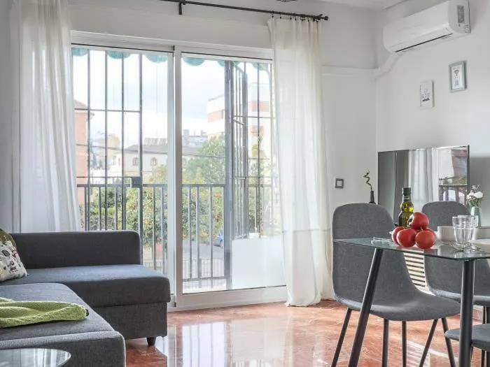 Elegante Apt Luminoso Y Tranquilo De 2 Hab Sevilla Wifi-Ful Parking Inc Appartement