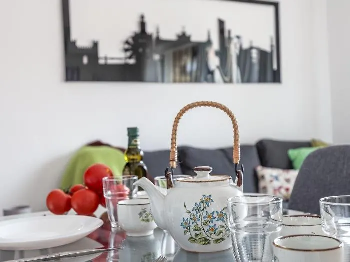 Appartement Elegante Apt Luminoso Y Tranquilo De 2 Hab Sevilla Wifi-Ful Parking Inc